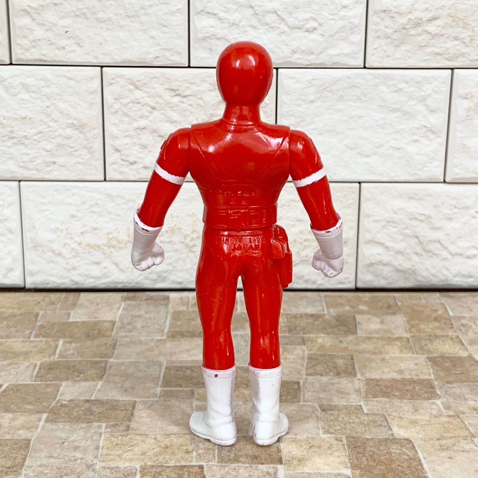 当時物 激走戦隊カーレンジャー ソフビ 4体セット バンダイ BANDAI 