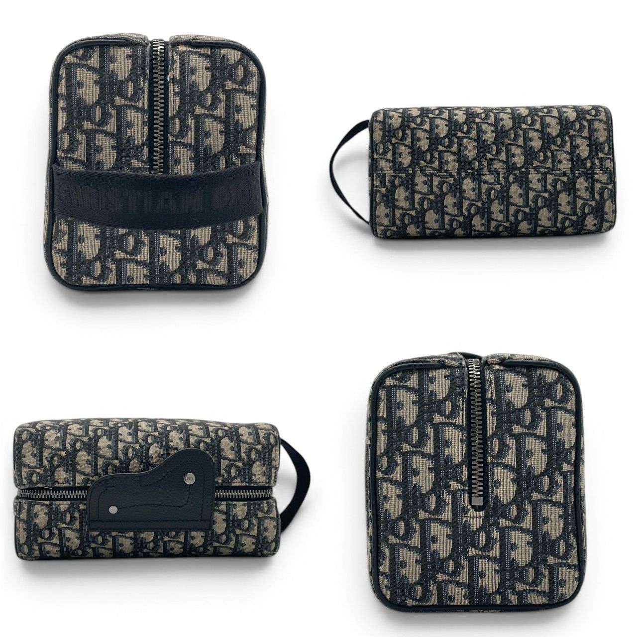 新品同様】ディオール Dior オブリーク ランゴ セカンドバッグ