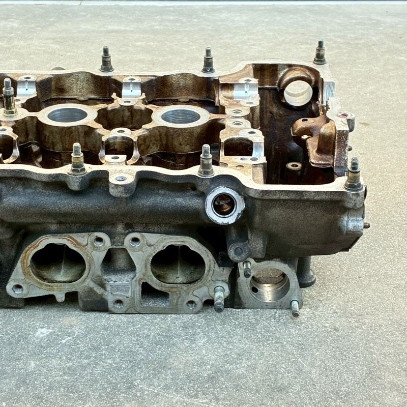 Ｓ１４シルビア　ＳＲ20DET エンジンヘッド 日産 SR20DET SR20DE シリンダーヘッド エンジンヘッド DOHC シルビア