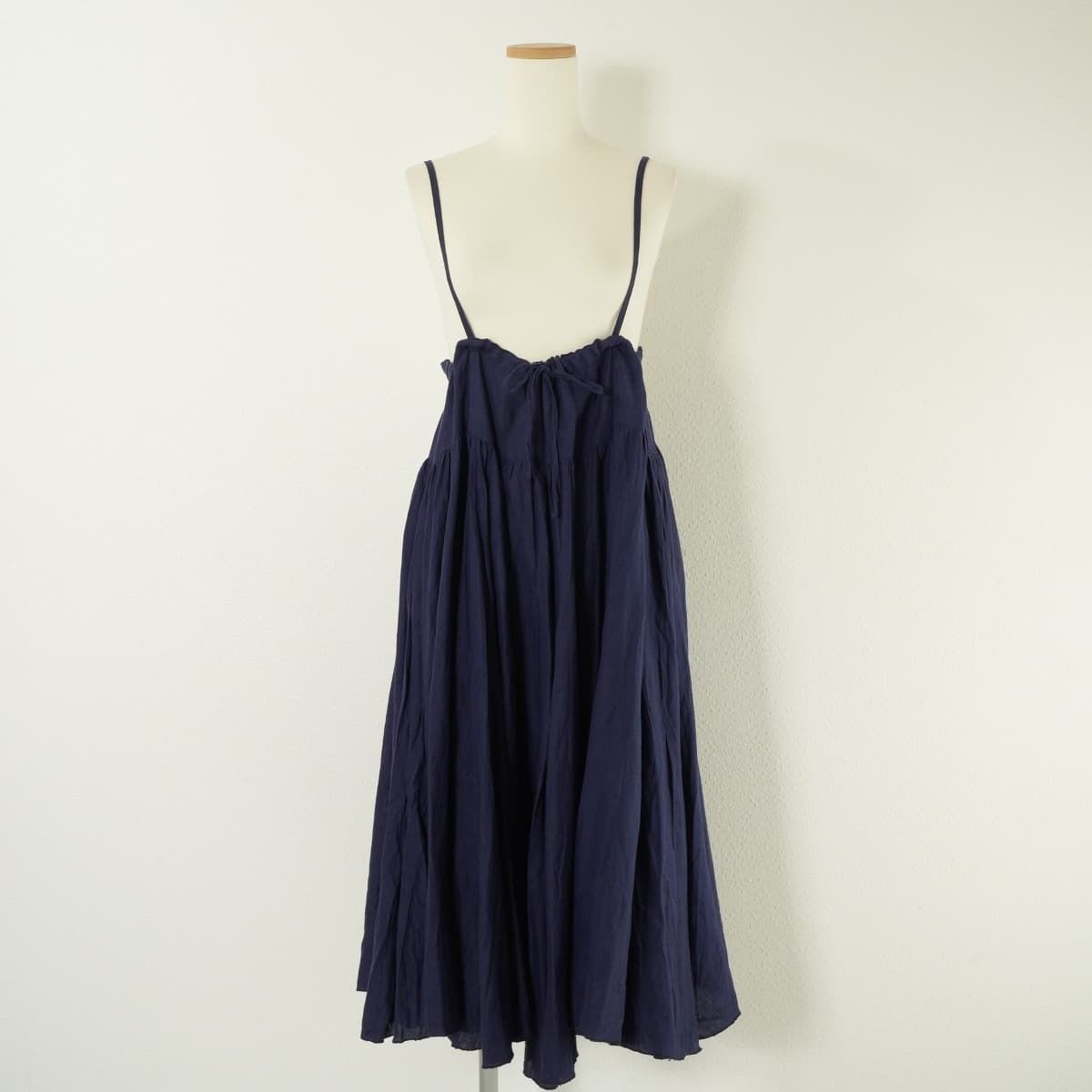 Nest Robe Nest Robe Linen Suspender Skirt All In One Jumper Hanging Waist Bow Long Flare