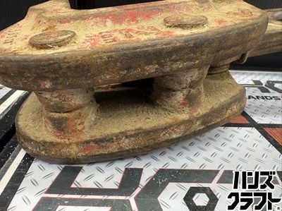 値下げしました！【中古】メーカー・型番不明 横吊クランプ 2ｔ □【中古】メーカー・型番不明 横吊りクランプ 2ton【ハンズクラフト