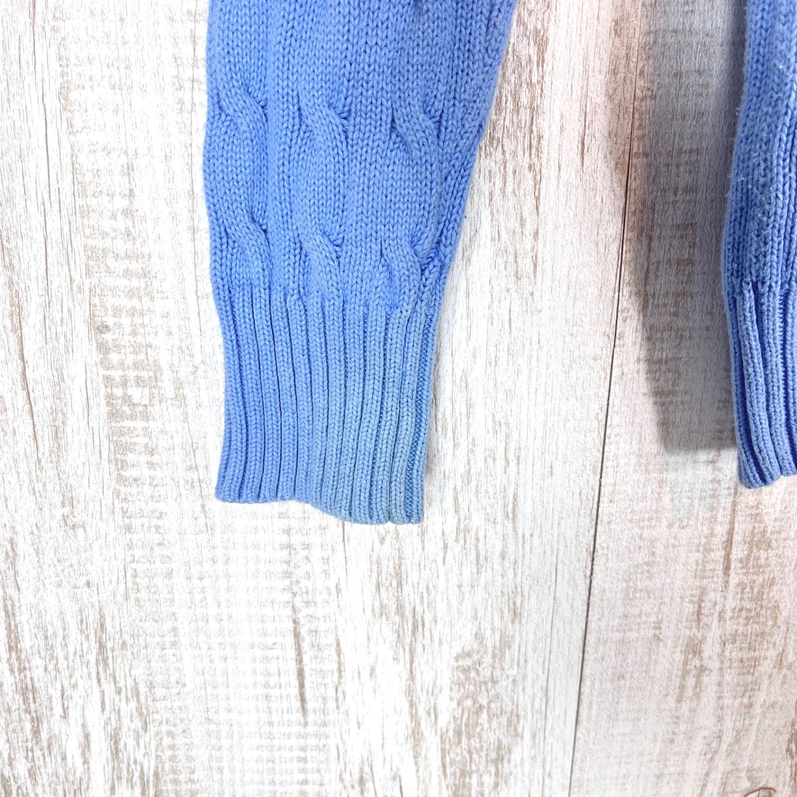 POLO RALPH LAUREN ポロラルフローレン ポニー ロゴ刺繍 長袖 ケーブル