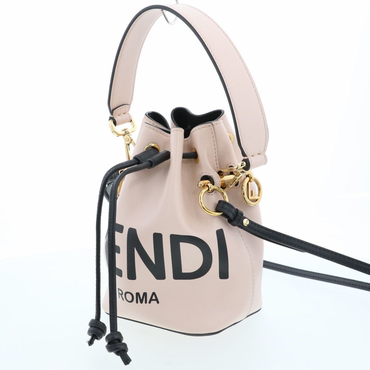 FENDI フェンディ モン トレゾール ミニ ショルダーバッグ 8BS010 巾着 