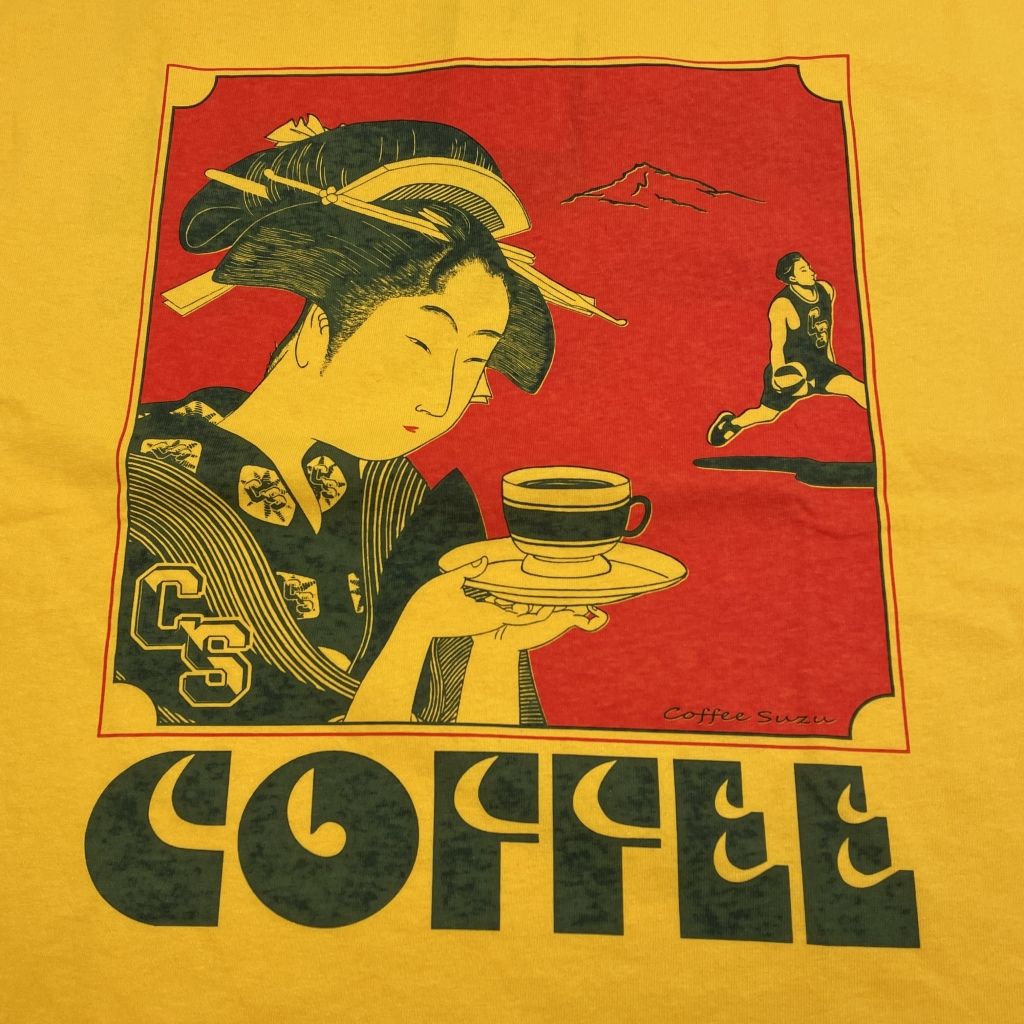 01w-6607 SAPEur サプール コーヒーショップ鈴 限定Tシャツ タグ付き