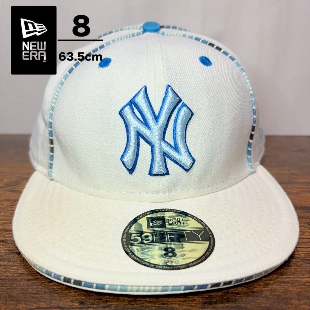 i9 ニューエラ 59fifty NY ヤンキース MLB ヴィンテージ1300 - メルカリ