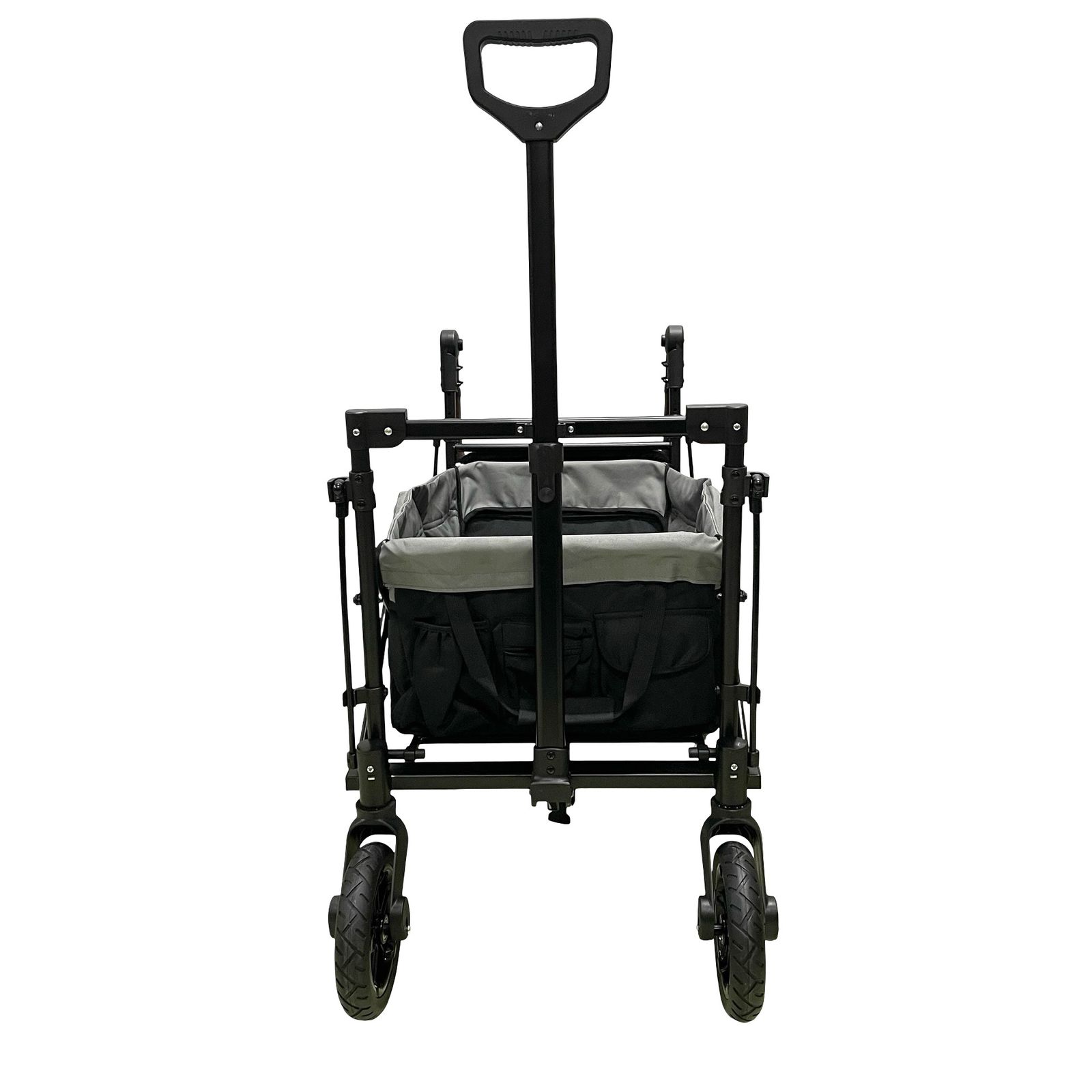 Sekey キャリーワゴン TC-5050 幌付き 屋根付き 120L ブラック×グレー 