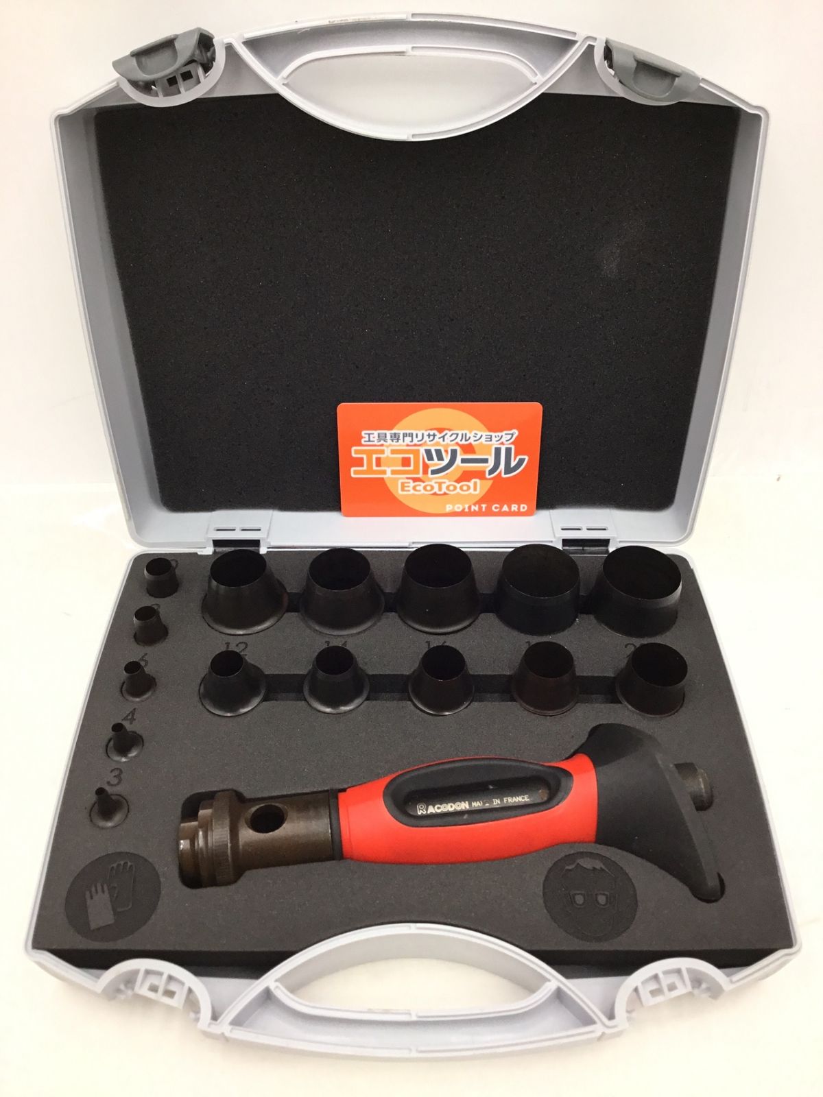 【中古品】RACODON RJ330P ☆ 穴あけポンチ 15個セット [IT_ICMKO][半田][M04]