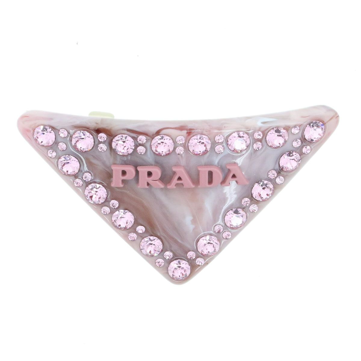 PRADA プラダ プレキシガラス ヘアクリップ ヘアアクセサリー