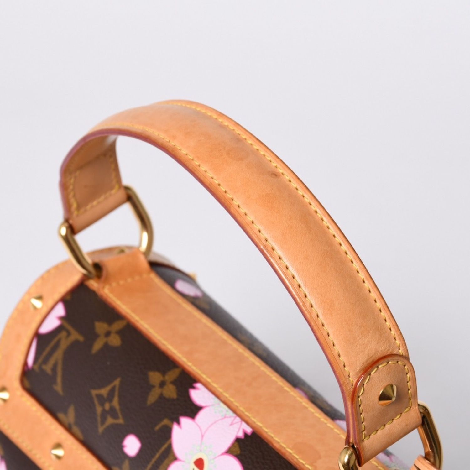 LOUIS VUITTON ルイヴィトン サックレトロPM マロン ハンドバッグ