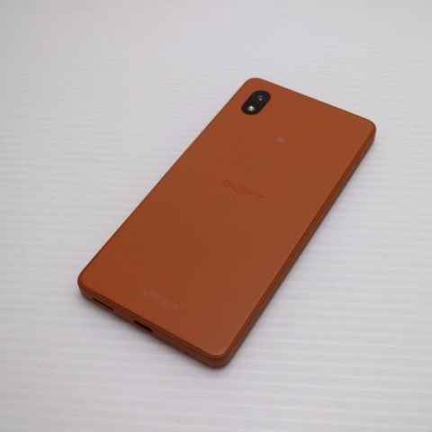 新品同様 Xperia Ace III A203SO ブリックオレンジ スマホ 白ロム 土日