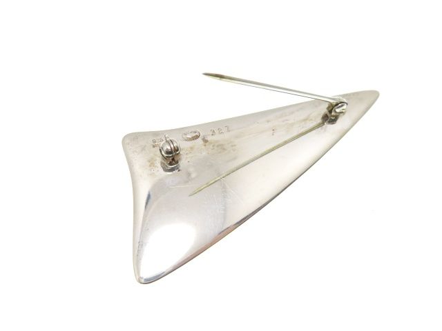 Georg Jensen ジョージジェンセン ジュエリー デザインブローチ/SV