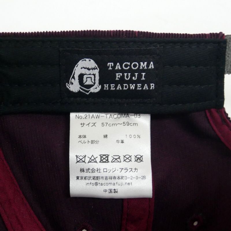 TACOMA FUJI RECORDS タコマフジ 国内正規 GOOD BEER CAP designed by