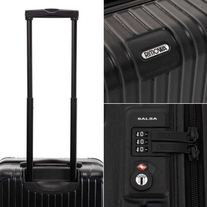 着払い☆RIMOWA　リモワ　サルサ　4輪　48L　黒 リモワ サルサ ブラック:rimowa salsa black