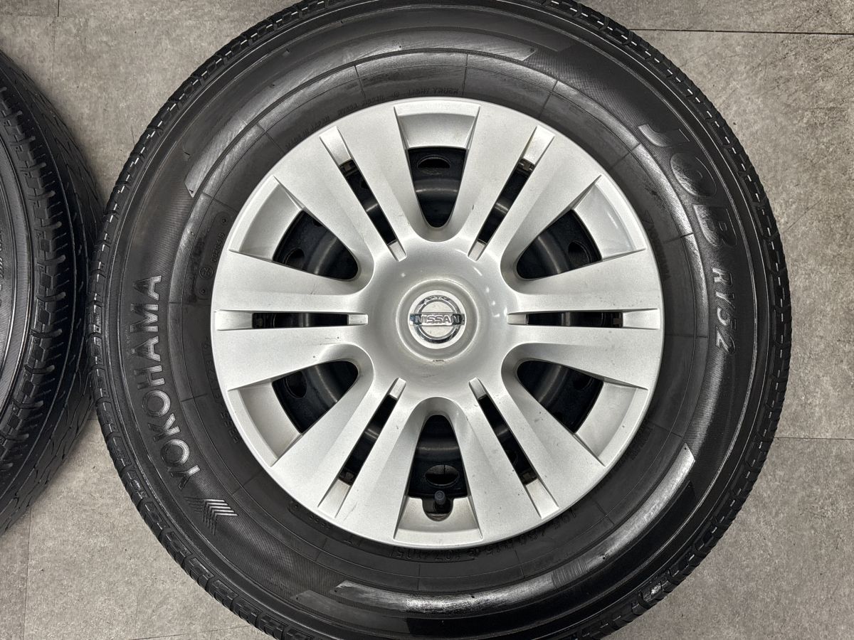交換用に】ニッサン NV350 キャラバン 純正 15in 5.5J +45 PCD139.7