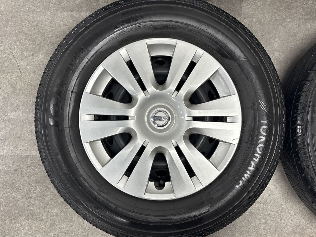 交換用に】ニッサン NV350 キャラバン 純正 15in 5.5J +45 PCD139.7