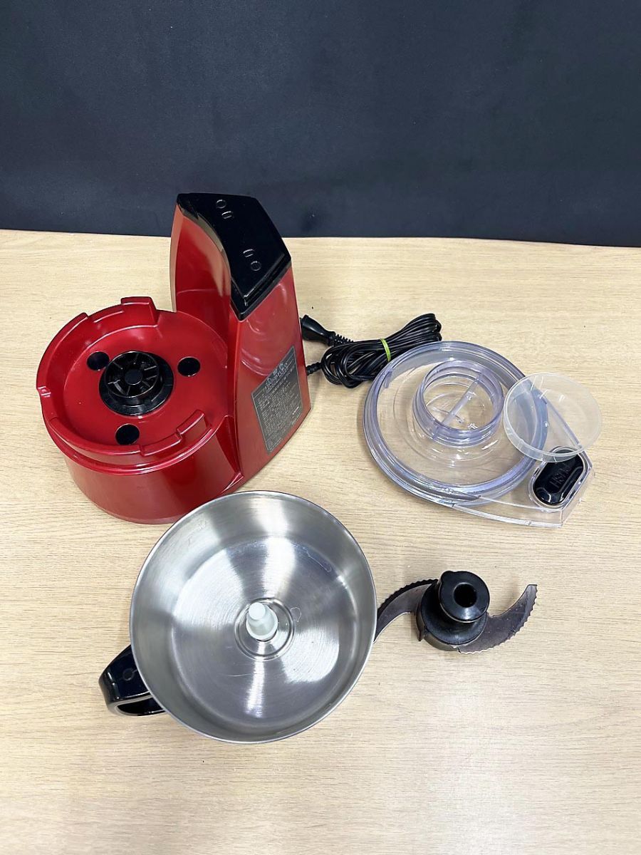 山本電気 MICHIBA フードプロセッサー ミキサー 電気調理器 MB-MM91
