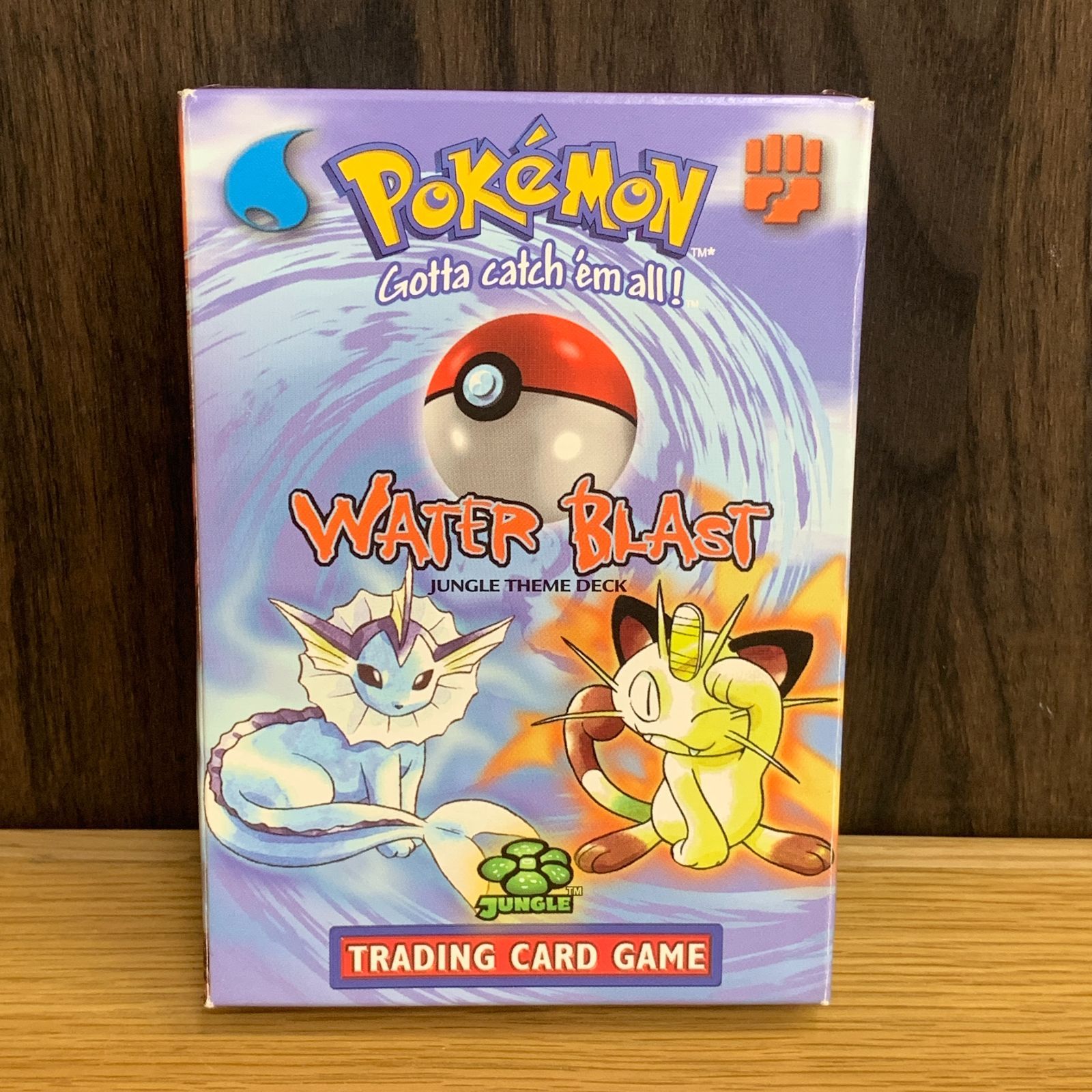 1999年ポケモンカード 英語版 旧裏 Water Blastジャングル まとめ 希少】海外版ポケカ ジャングル 構築済みデッキ「Water Blast」1999年