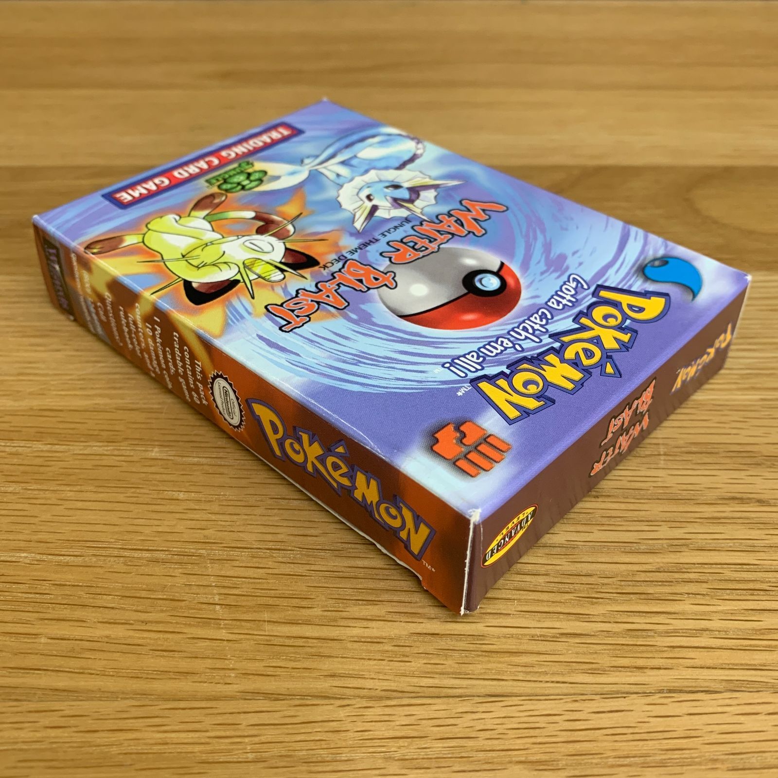 希少】海外版ポケカ ジャングル 構築済みデッキ「Water Blast」1999年