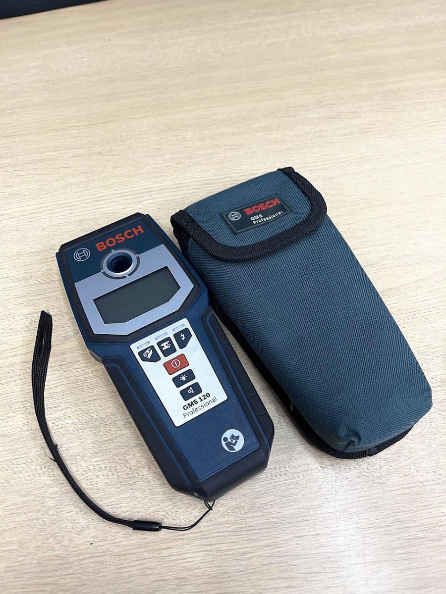 現状品】 BOSCH ボッシュ デジタル探知機 壁裏センサー ケース付 GMS120