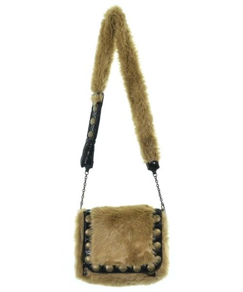 Sonia Rykielショルダーバッグ　お買い得　値引き可能　送料無料 ソニアリキエルSONIA RYKIEL スウェードショルダーバッグ 茶 (K-136959)