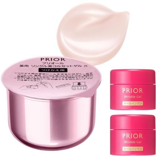 お盆限定!プリオール 薬用 リンクル美コルセットゲル n 本体90g 2個