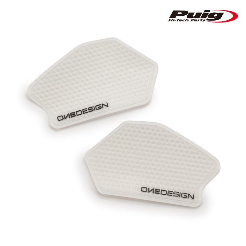 Puig 20741W SIDE TANK PADS [CLEAR] YAMAHA TRACER 7 (21-23) TRACER 7 GT (21-24) TRACER 700 GT (20) プーチ サイドタンクパッド