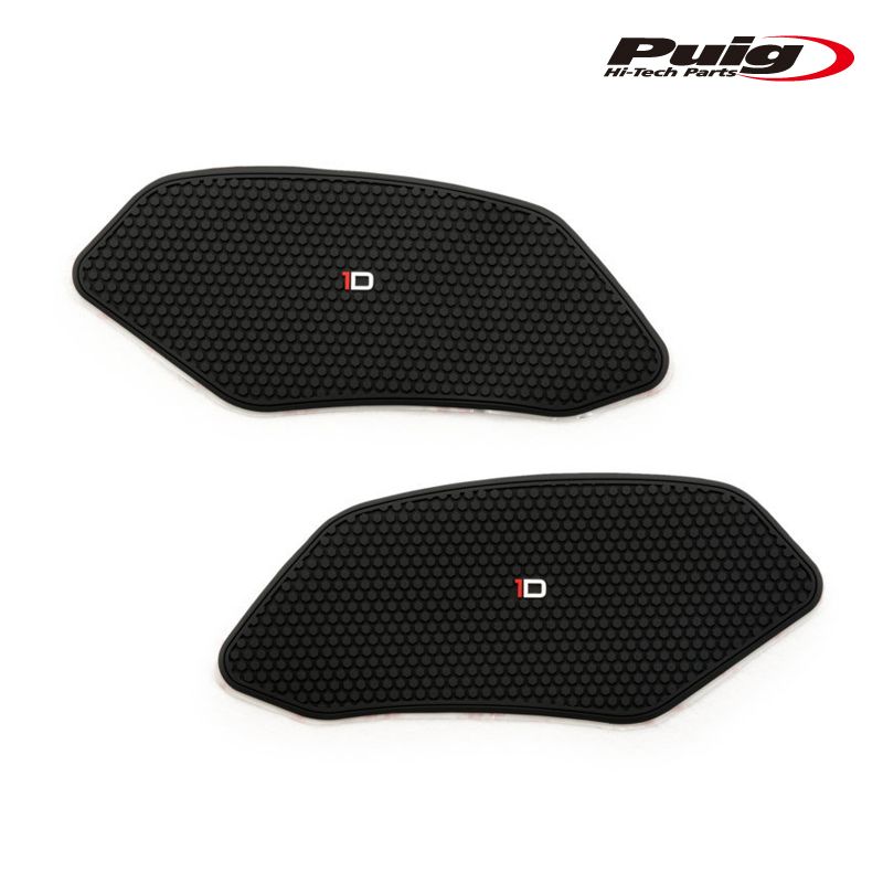 Puig 20598N SIDE TANK PADS [BLACK] APRILIA TUONO V4 1100 FACTORY (15-17) プーチ サイドタンクパッド