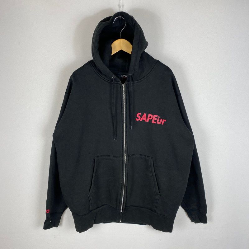 中古品】 SAPEur サプール FULLZIP HOODIE フルジップ フーディ