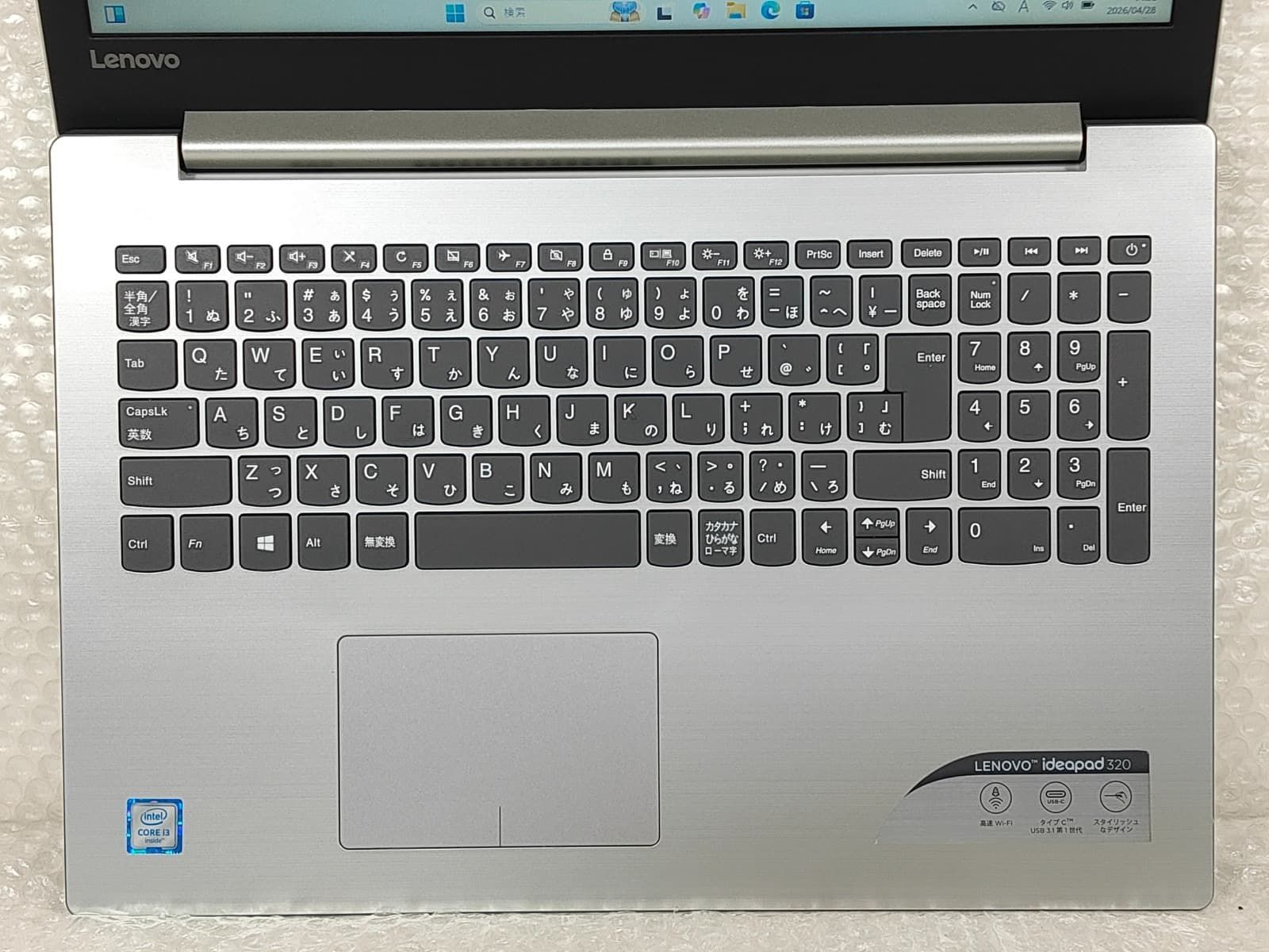 Lenovo ideapad 320 i3/4GB/500GB Win11 中古ノートPC - メルカリ