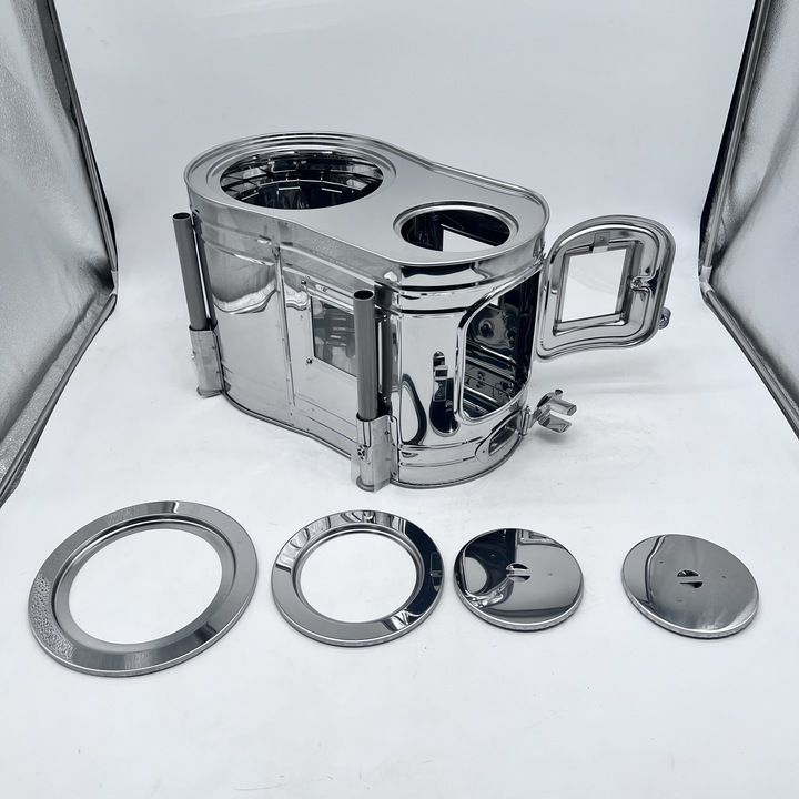 【開封済・未使用品】ホンマ製作所 (HONMA) ステンレス ストーブコンロセット APS-48DX 【煙突径 φ100mm】