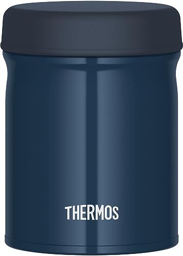 食洗機対応モデル サーモス 真空断熱スープジャー 500ml ネイビーブルー 全パーツ食洗機OK 保温保冷 お手入れ簡単 口当たりがやさしい丸口設計 JEB-500 NB