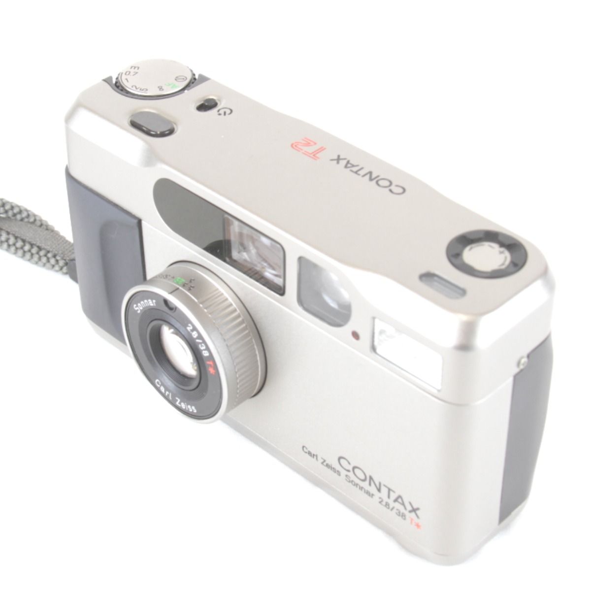 【美品】CONTAX T2 フィルムカメラ ケース付き 動作確認済み 一部動作確認『USED』 コンタックス T2 ケース・説明書有 フィルム