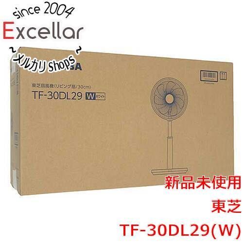 [bn:1] TOSHIBA　DCリビング扇風機　TF-30DL29(W)　ホワイト