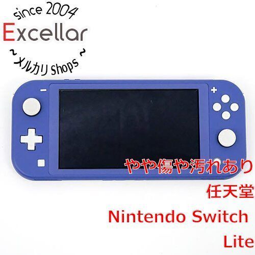 [bn:10] 任天堂　Nintendo Switch Lite(ニンテンドースイッチ ライト)　HDH-S-BBZAA　ブルー　本体のみ　液晶画面いたみ