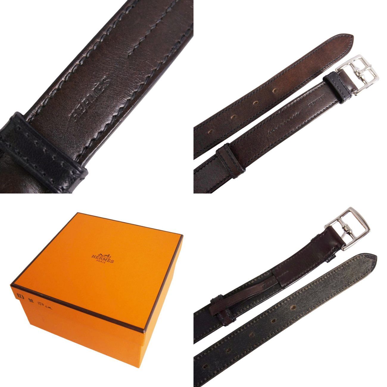 極美品 エルメス HERMES マルジェラ期 2000年 ベルト エトリヴィエー