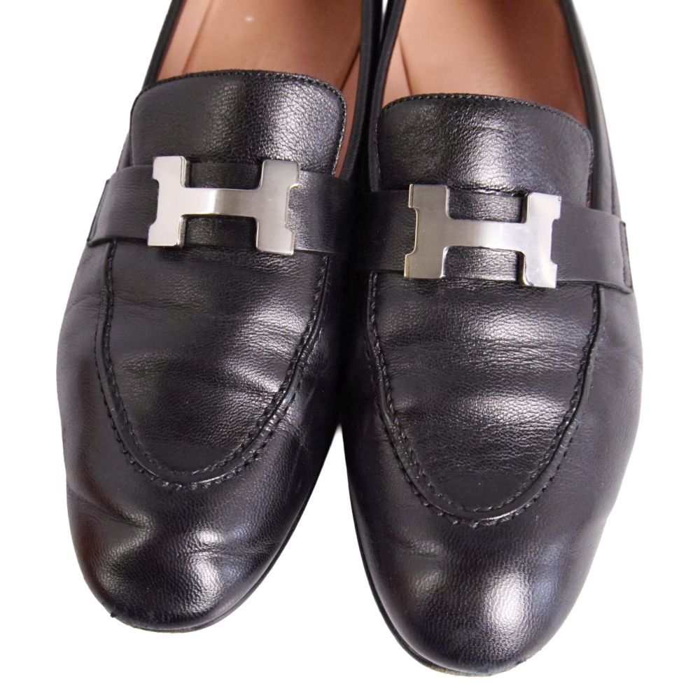 美品 エルメス HERMES ローファー 2020 モカシン PARIS パリ - メルカリ