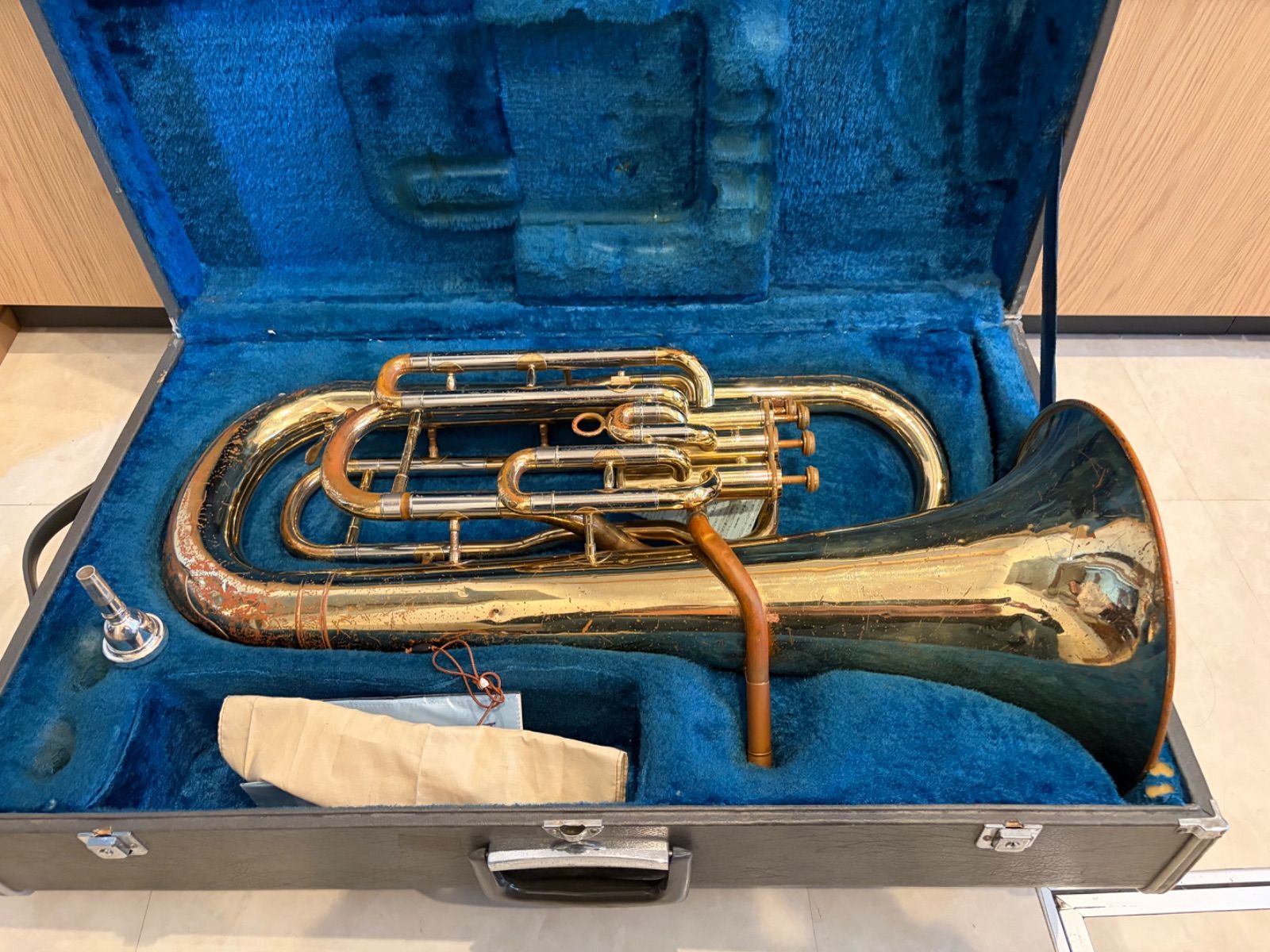 中古ヤマハユーフォニアムYEP-321 ケース付き - メルカリ