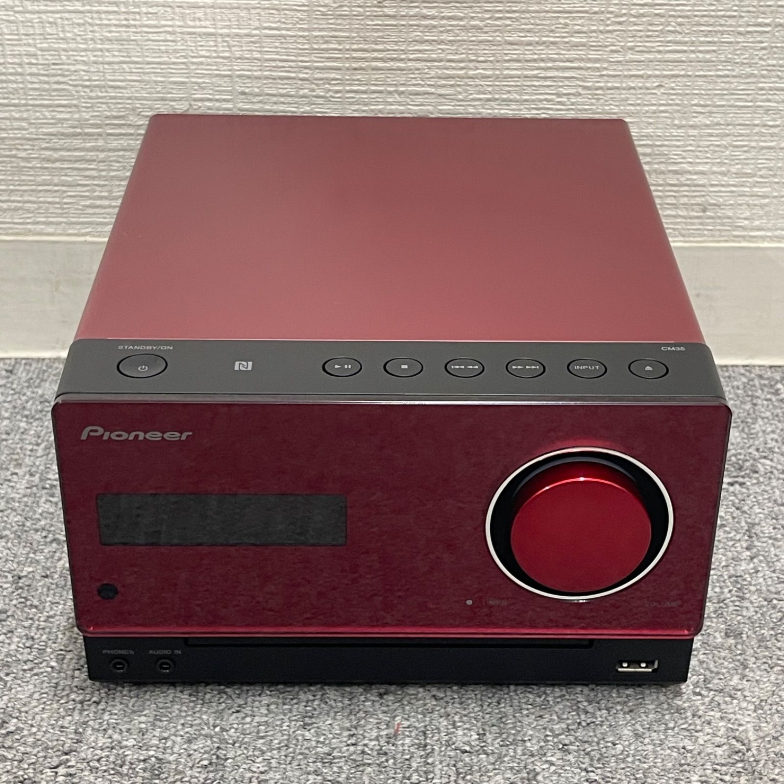 NPA】2015年製 Pioneer パイオニア ミニコンポ X-CM35-R - メルカリ