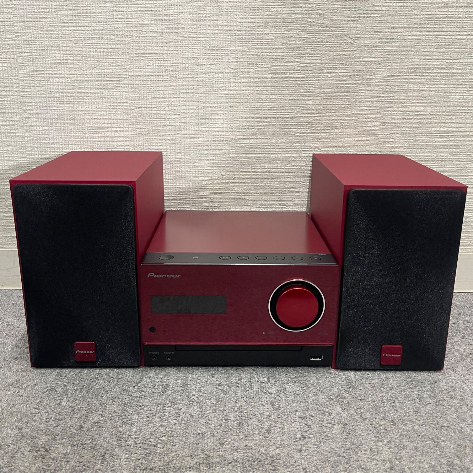 NPA】2015年製 Pioneer パイオニア ミニコンポ X-CM35-R - メルカリ