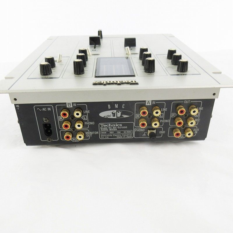 Technics テクニクス DJ ミキサー SH-DJ1200 動作確認済 - メルカリ