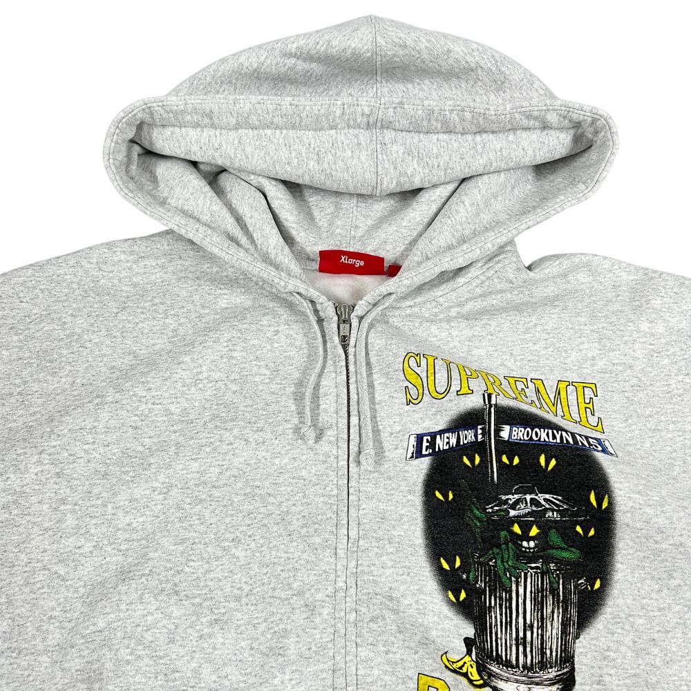 supreme ジップパーカー ジップフーディー グレー Supreme シュプリーム 2024AW Small Box Zip Up Hooded Sweatshirt