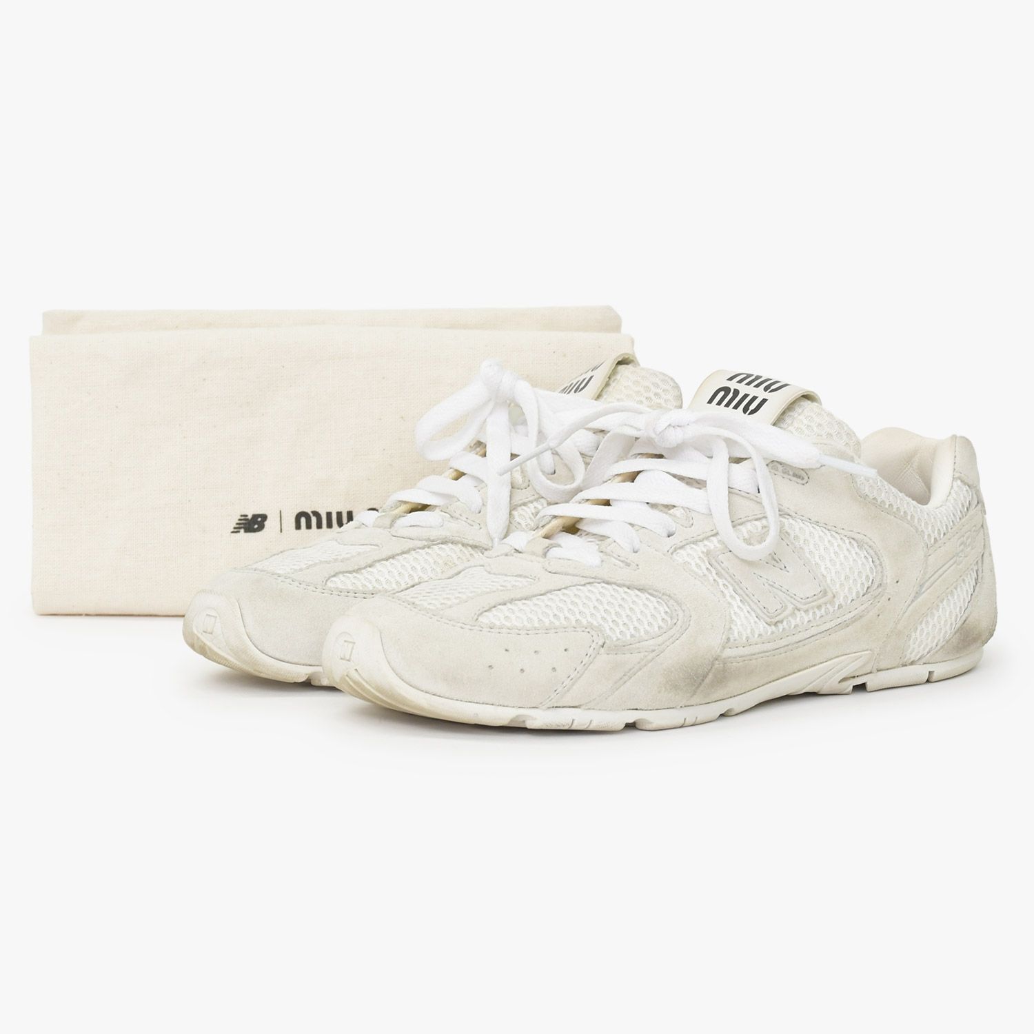 MIU MIU ミュウミュウ × NEW BALANCE ニューバランス スウェード