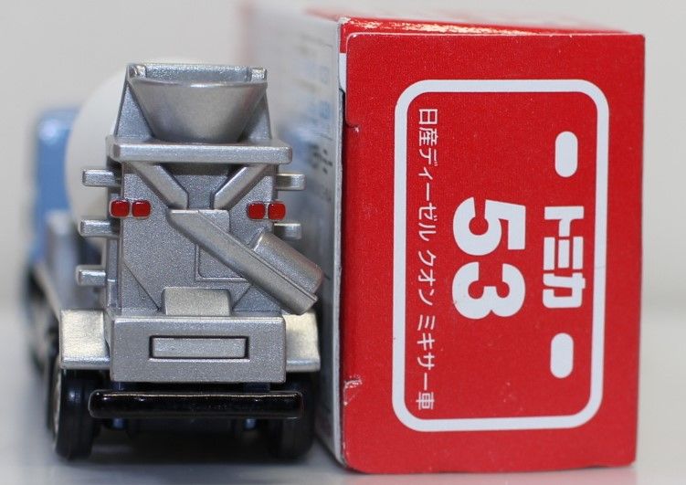 ミミガー USED トミカ 53 日産ディーゼル クオン ミキサー車 240001033541