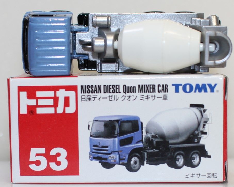 USED トミカ 53 日産ディーゼル クオン ミキサー車 240001033541