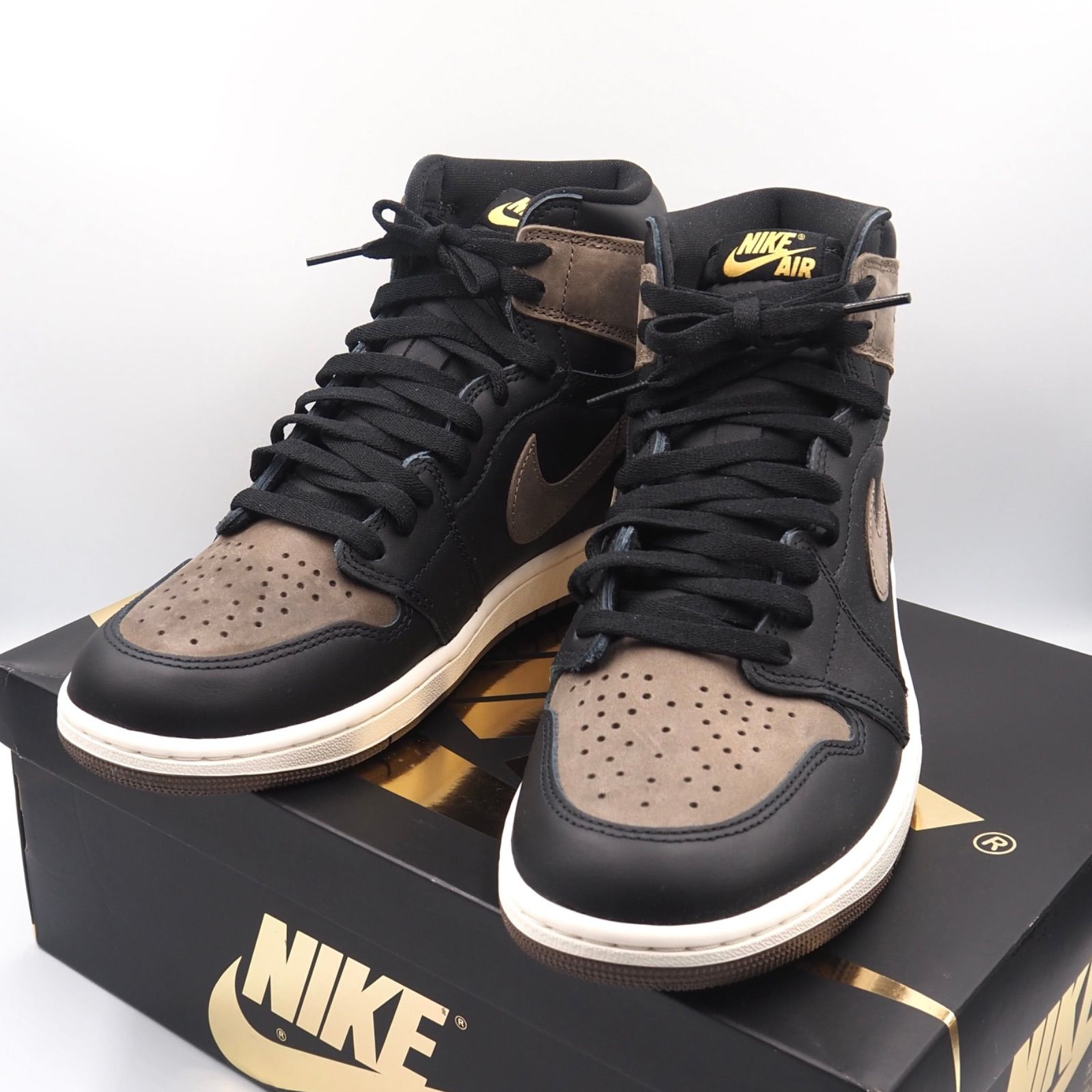 未使用品】【箱付き】NIKE AIR JORDAN 1 RETRO HIGH OG -ドライブ
