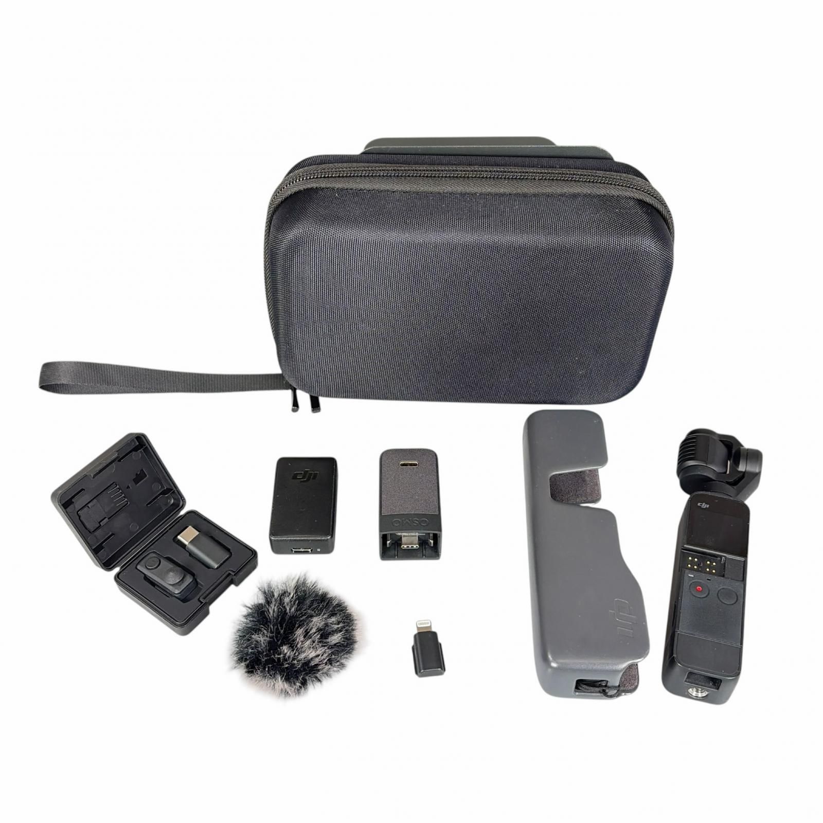 DJI POCKET 2　中古です　早期購入お値引きさせて頂きます！ DJI DJI ビデオカメラ ブラック DJI Pocket 2【中古】【送料無料