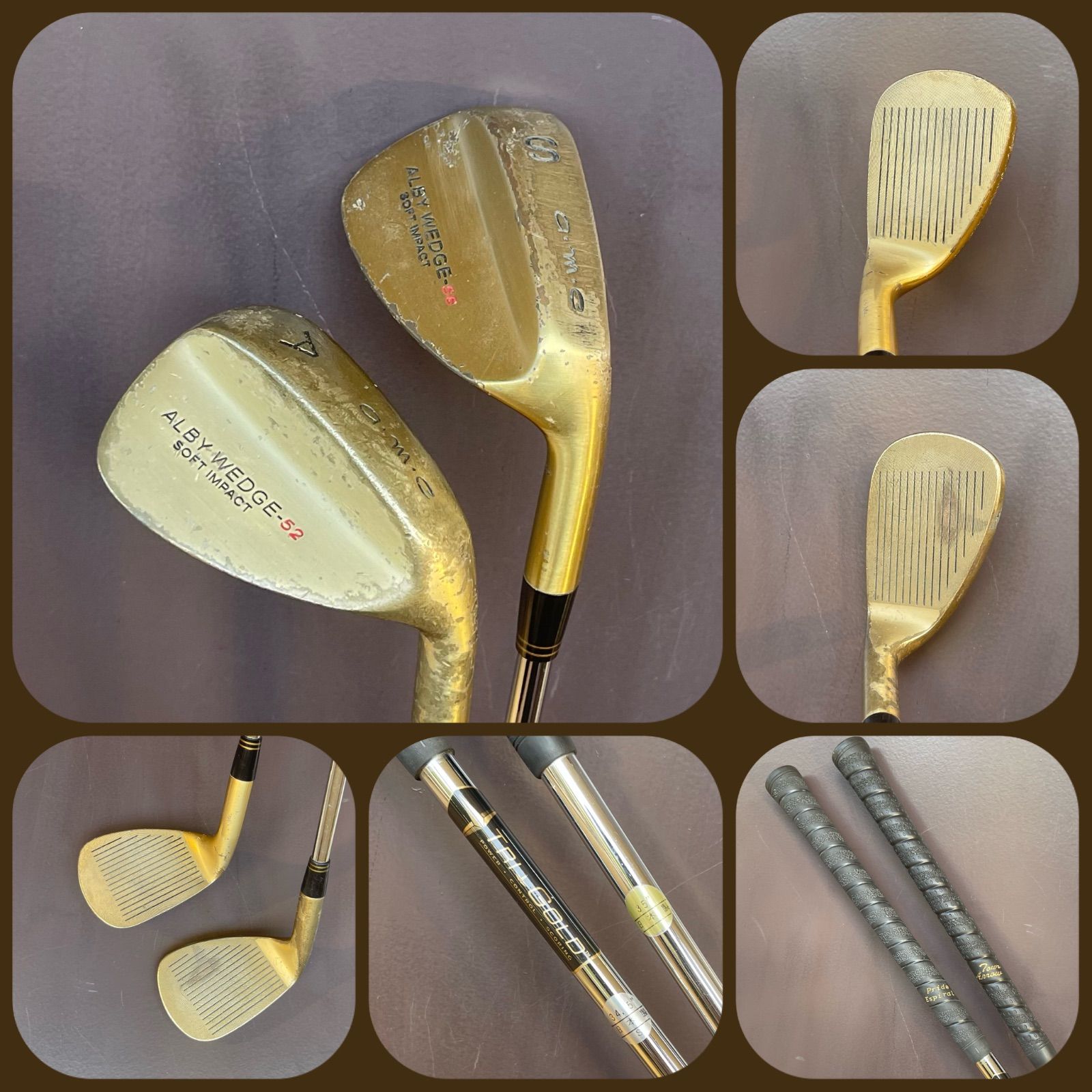 ☆2本セット☆52度と56度のウェッジ☆送料込み☆57-0105-W01☆SOFT 