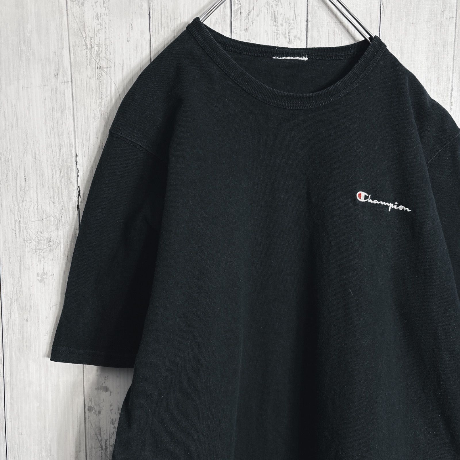 入手困難】00s Vintage 古着 チャンピオン Champion ブラック 半袖T 
