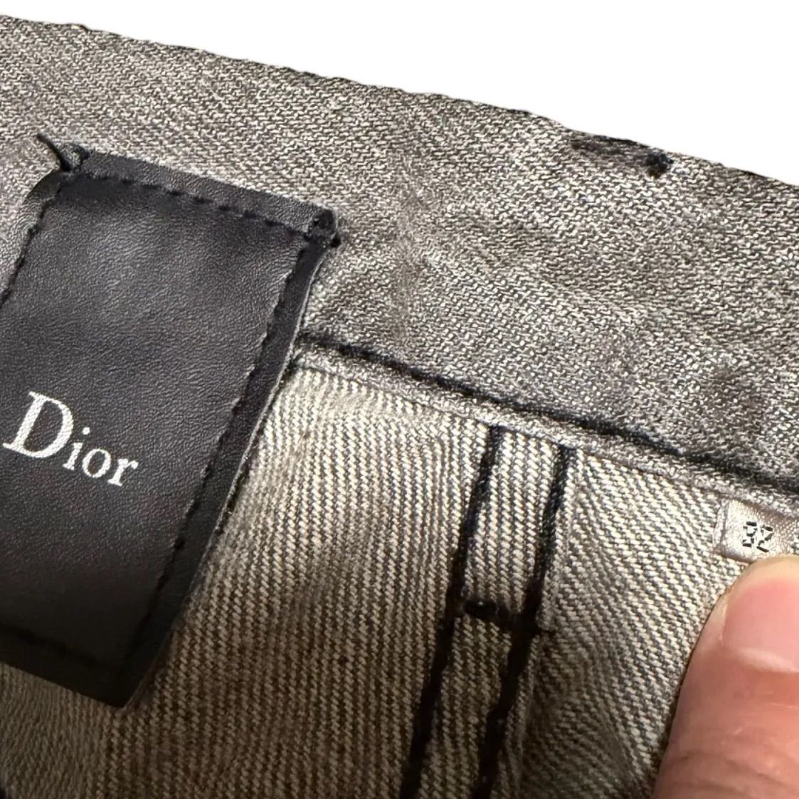 エディ期】Dior HOMME ディオールオム 05SS BECK期 爪痕 ダスト
