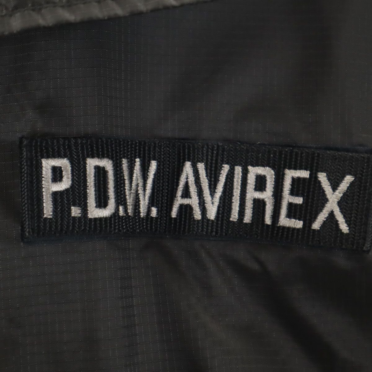 AVIREX アヴィレックス モッズコート L チャコールブラック P.D.W